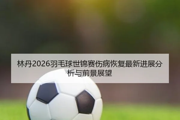 林丹2026羽毛球世锦赛伤病恢复最新进展分析与前景展望